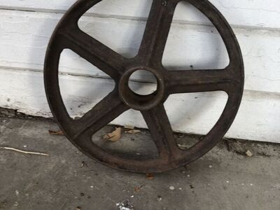 Vintage Antique Wheel