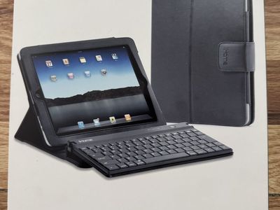 Brand new IHome IH-IP2100 Bluetooth Keyboard/Cover Case iPad 2 Tablet Black