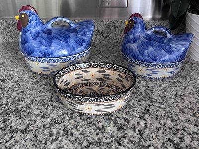 Temptations Old World Serving Dishes