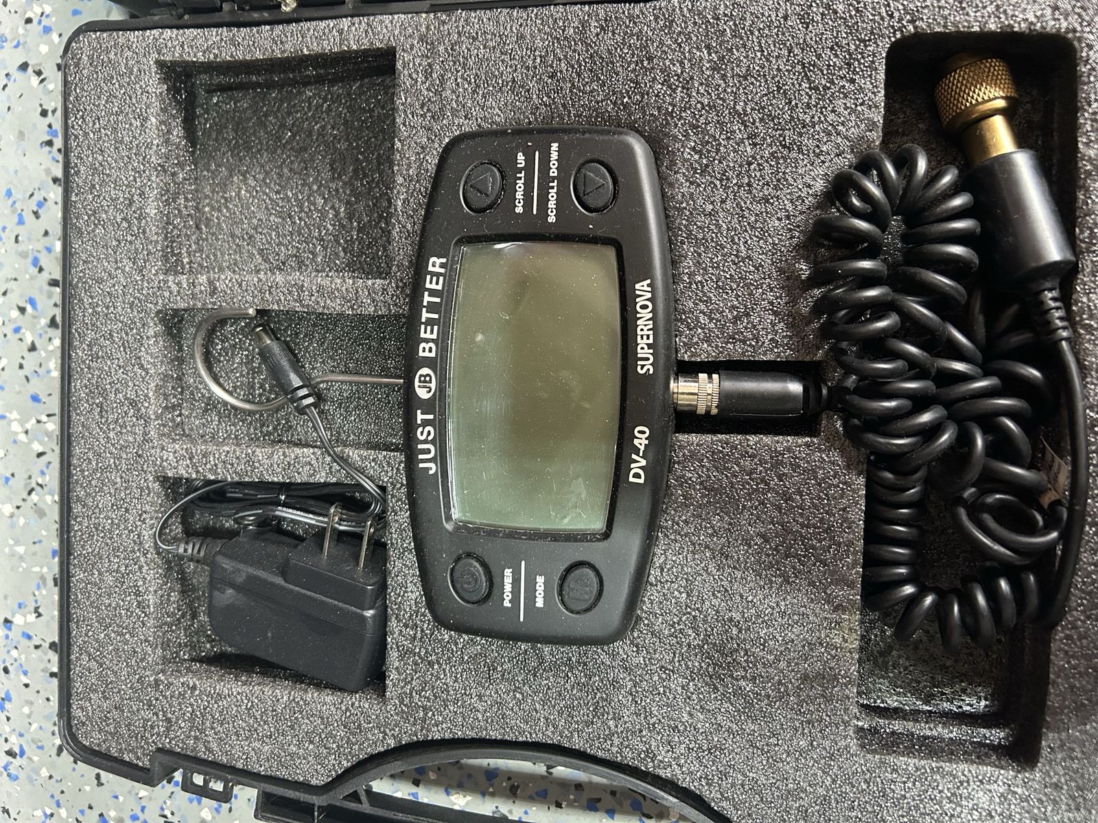 JB Industries Supernova DV-40 Digital Vacuum Gauge with Case & Charger - HVAC/R