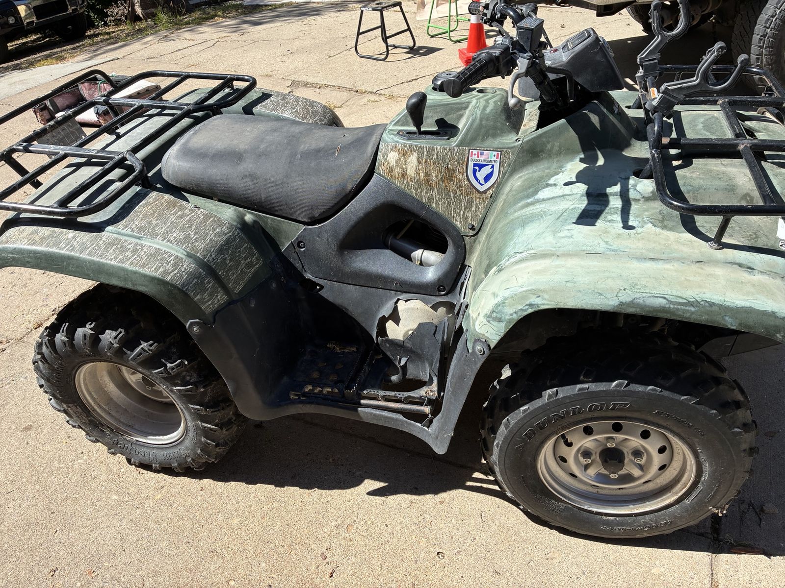 (2) Suzuki Eiger 4x4 400 4-wheelers