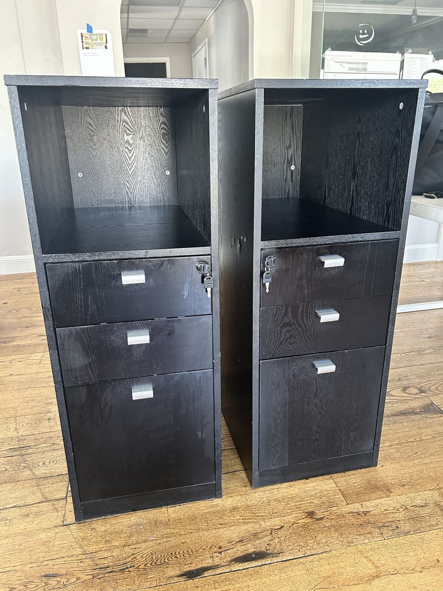 Two (2) Locking File Cabinets