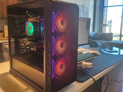 CUSTOM RGB GAMING PC, Ryzen 5, 32gb ram, RTX 2070