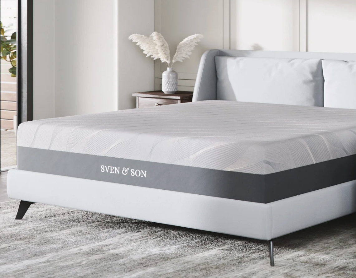 New King Sven & Son 14" King Signature  Memory Foam Mattress retails $1300