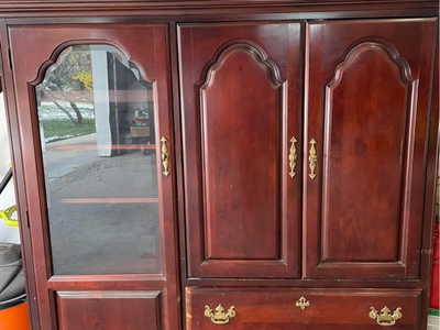 Solid Wood China Cabinet / Buffet - Sumter Cabinet Co. - Made in USA