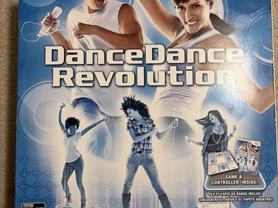 Wii Dance Dance Revolution Game + Controller