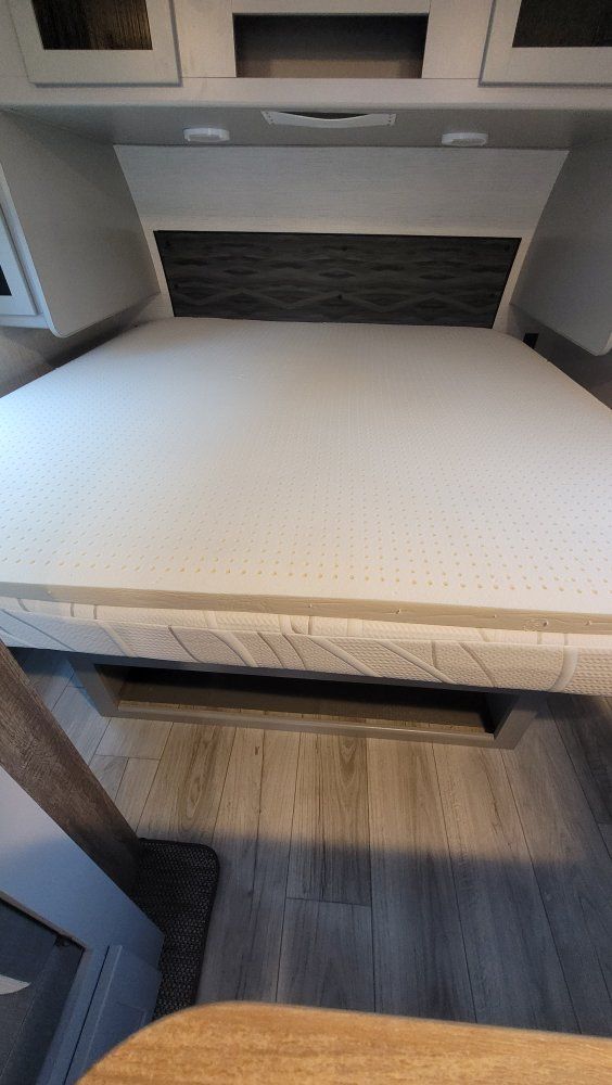 RV KING 2" latex mattress TOPPER
