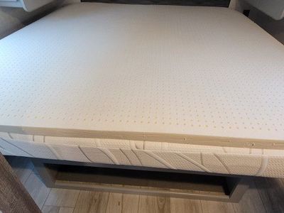 RV KING 2" latex mattress TOPPER