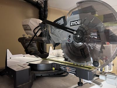 Ryobi 15 Amp 10 in. Corded Sliding Compound Miter Saw