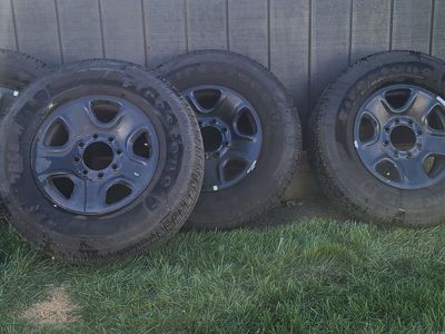 Tire and wheels