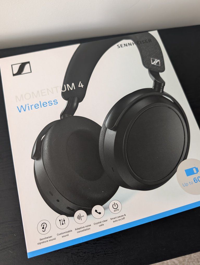 Sennheiser momentum 4 headphones ANC Bluetooth