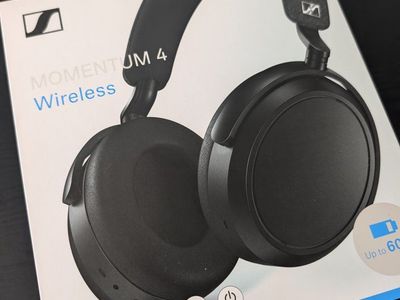 Sennheiser momentum 4 headphones ANC Bluetooth