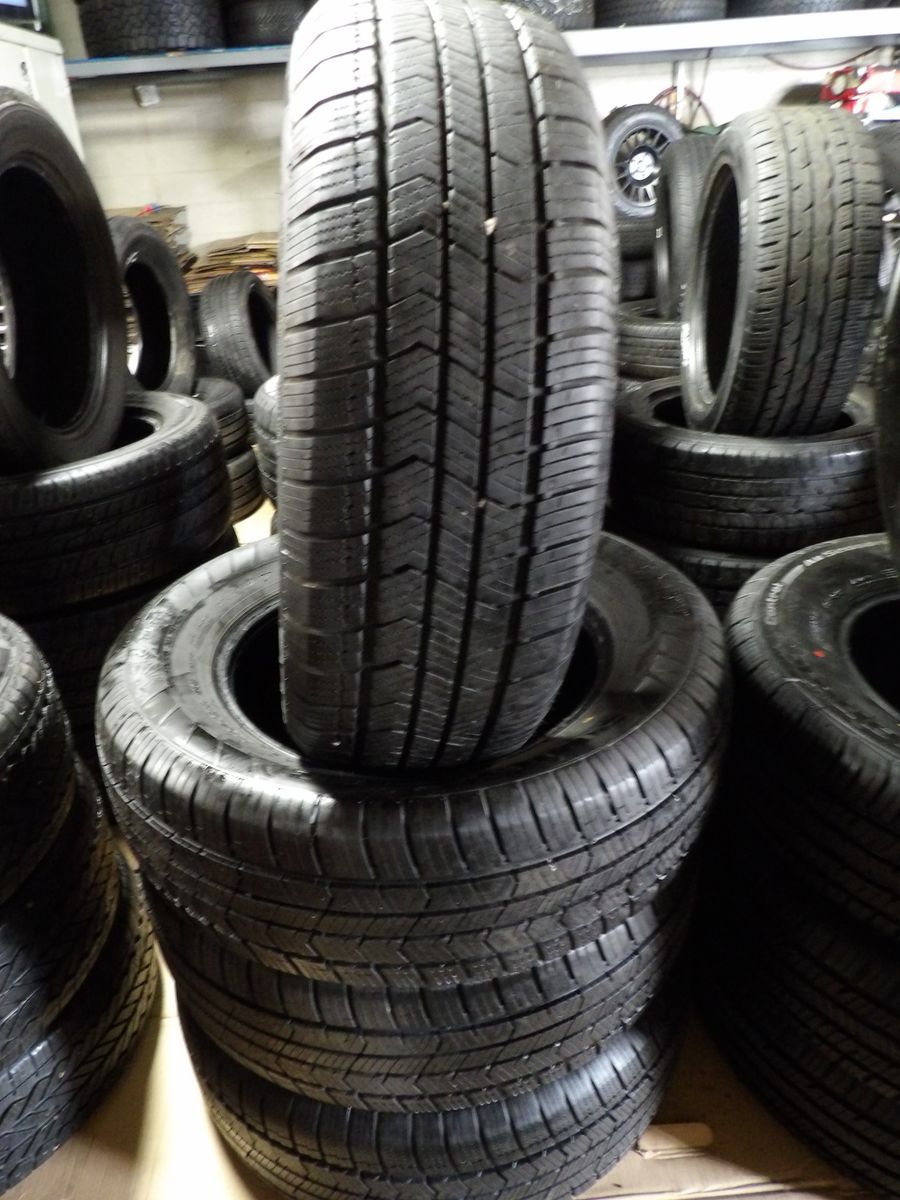 225/65R17 MIILESTAR WEATHER GUARD SET OF USED TIRES