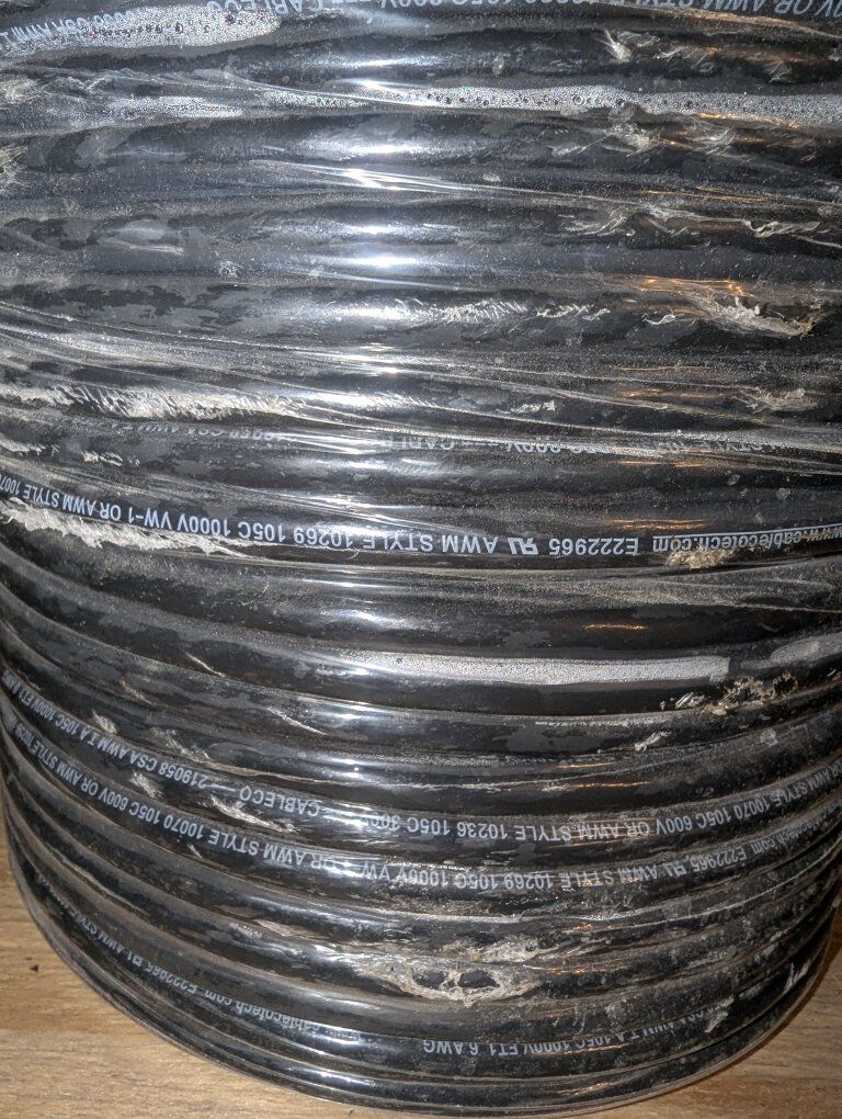 400 Ft Marine Grade 6 Guage Copper Wire 1000V 105℃