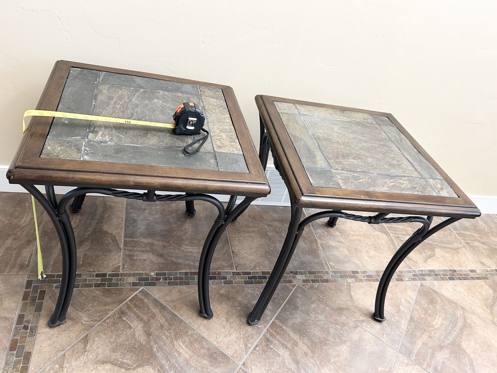 End tables 2 Matching Heavy Duty