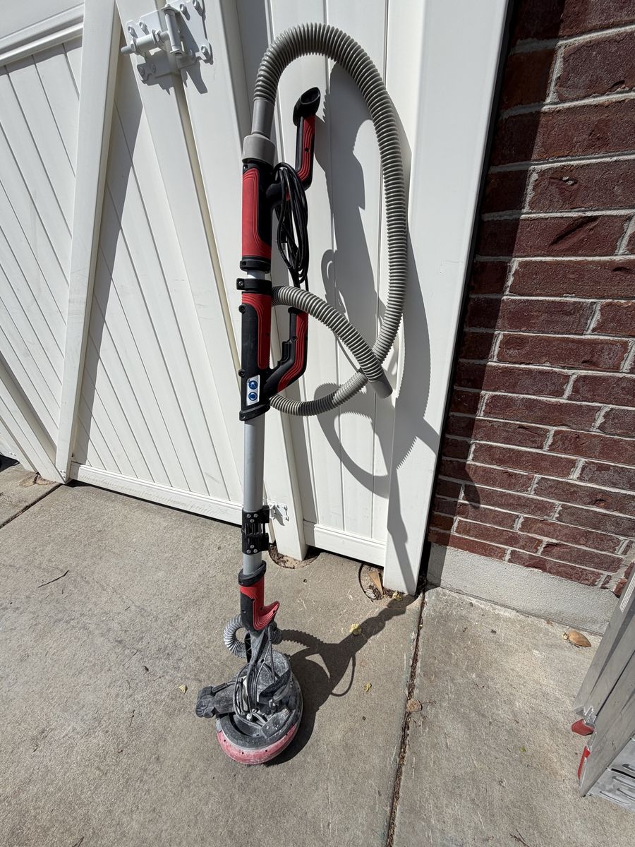 Drywall Sander with Vacuum Hose - Used (Brand/Model if known)
