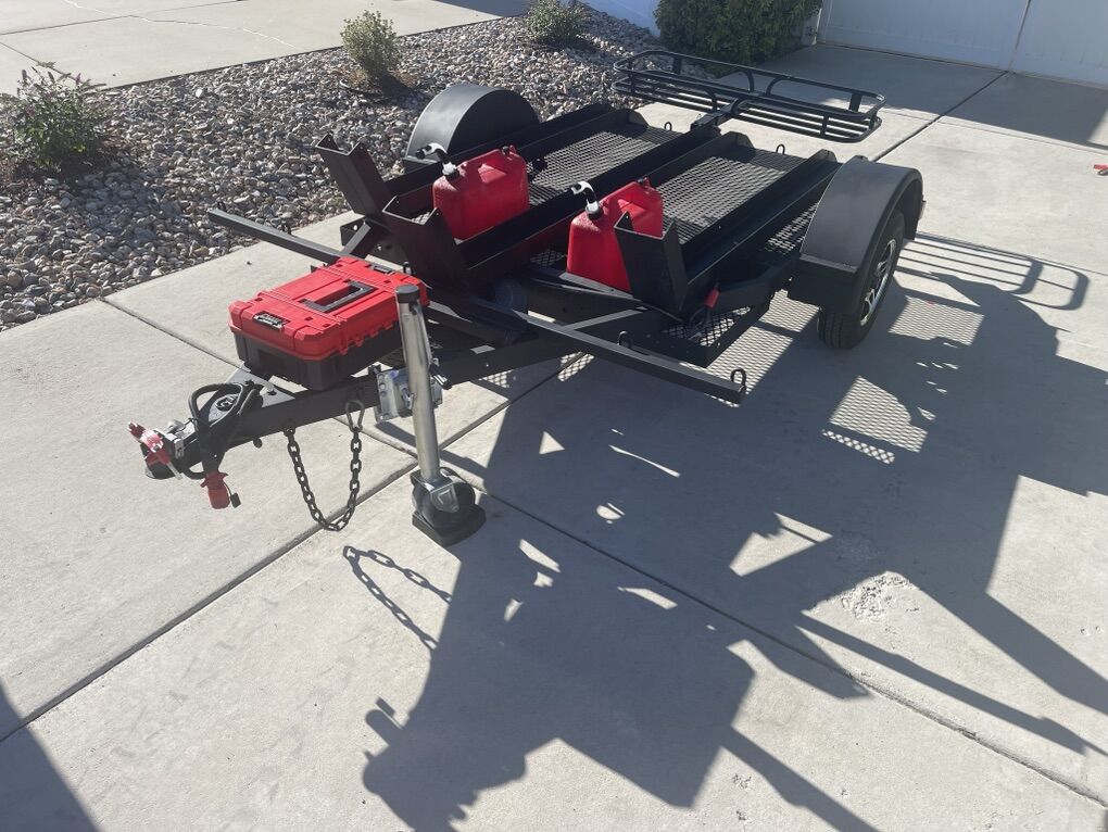 Motorcycle Trailer for Rent – $60/day