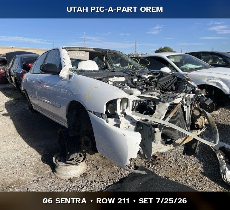 2006 Nissan Sentra Parts - UTPAP Orem