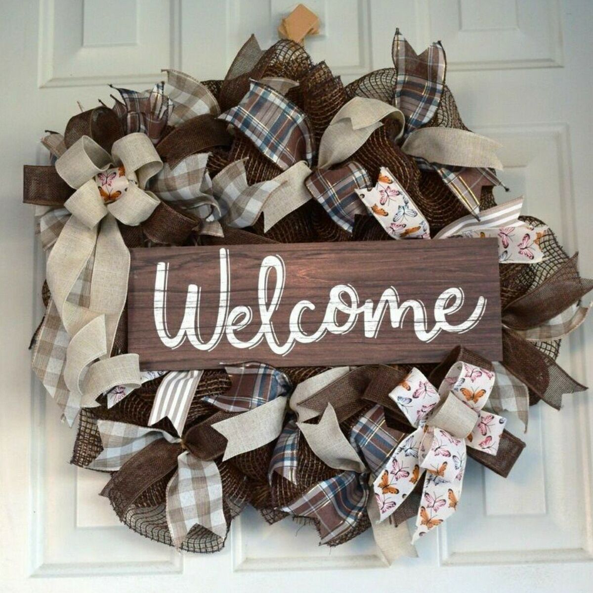 Handmade Welcome wreath