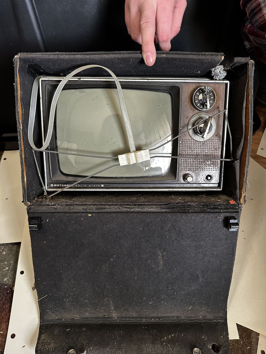 Motorola battery operated tv
