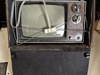 Motorola battery operated tv