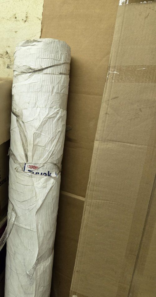 Dupont Tyvek House Wrap Roll - White Vapor Barrier Building Material