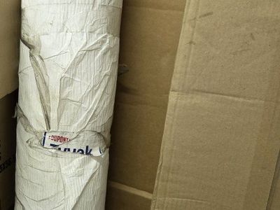 Dupont Tyvek House Wrap Roll - White Vapor Barrier Building Material