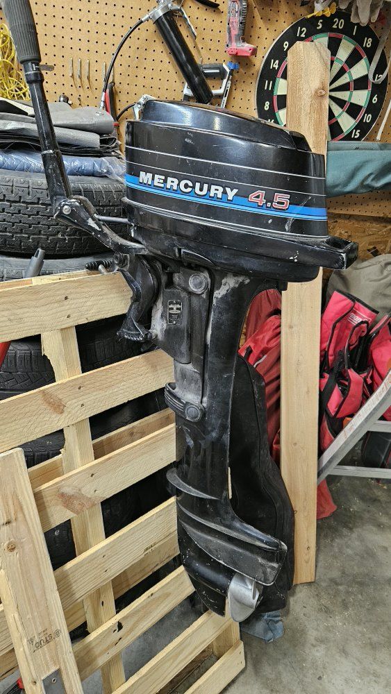Vintage Mercury 4.5 HP outboard