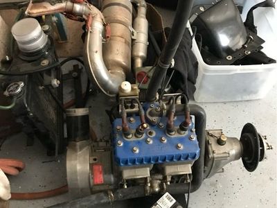 582 Rotax Aircraft Engine with Starter and Radiator