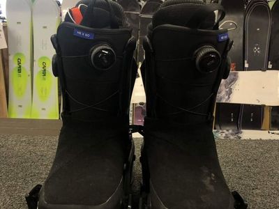 Used Burton Highshot X Step-on Snowboard Boot+Binding Mens 10
