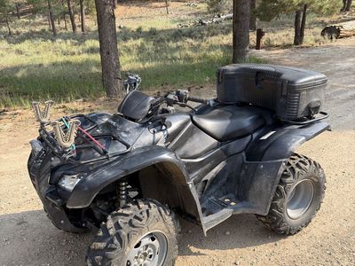 2008 Honda Rancher 420 4x4 ATV - Black - 5,973 Miles