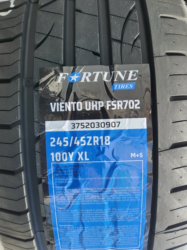 245/45r18 fortune viento fsr 702