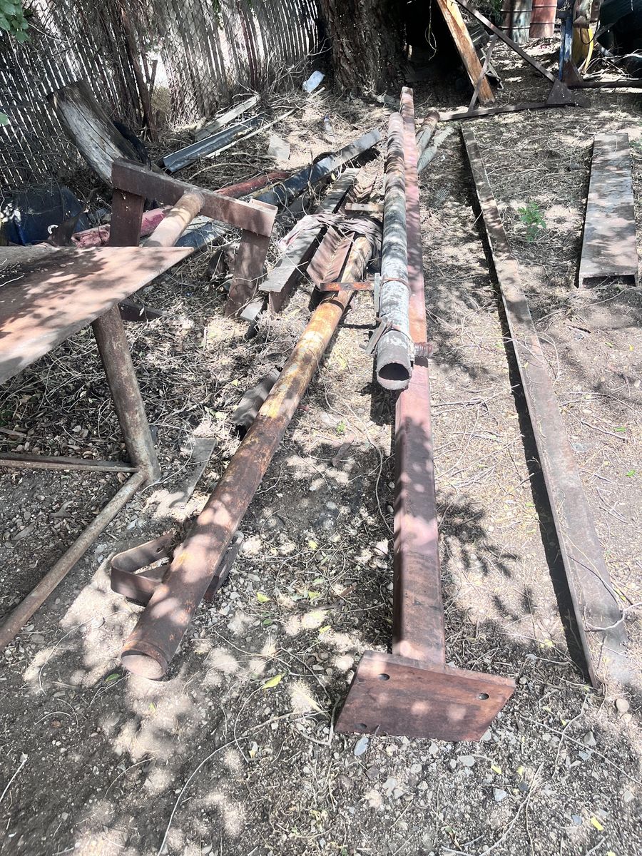10” Channel iron. Heavy piece