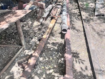 10” Channel iron. Heavy piece