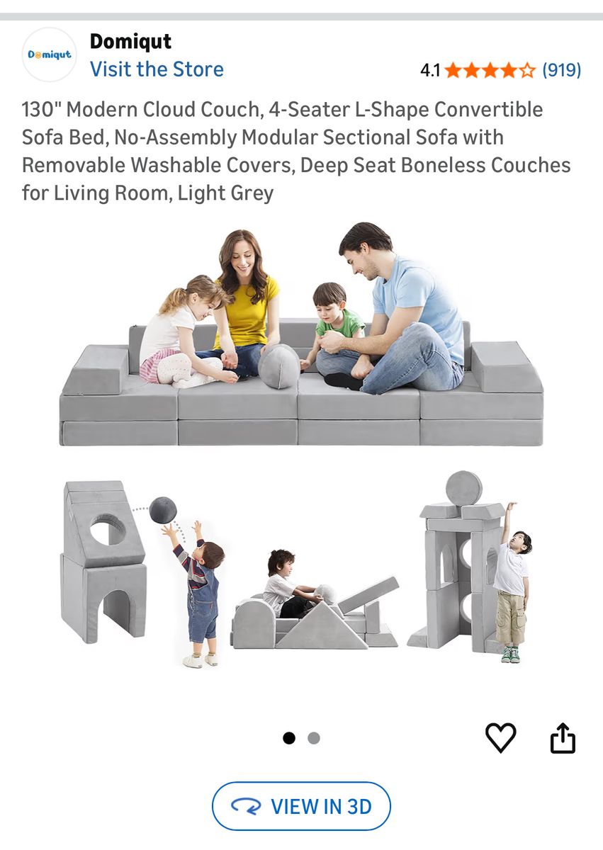 Play Couch For kids