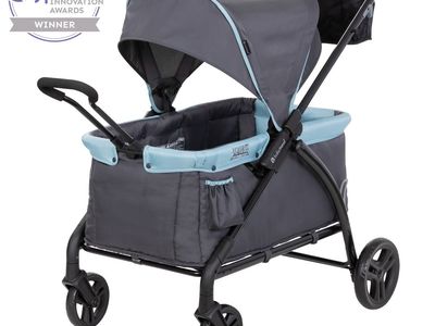 Brand New Baby Trend Tour LTE 2-in-1 Wagon Stroller, Compact Fold, Blue