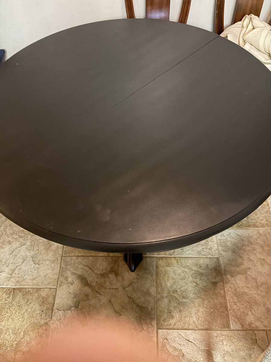 48 round dining room table with leaf