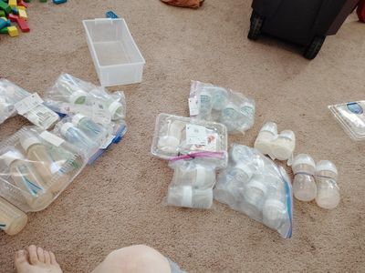 baby bottles
