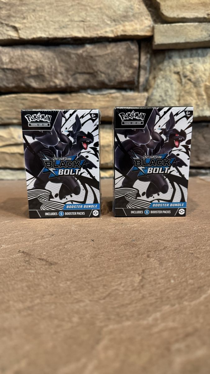 Pokémon Black Bolt Booster Bundle Pokemon cards