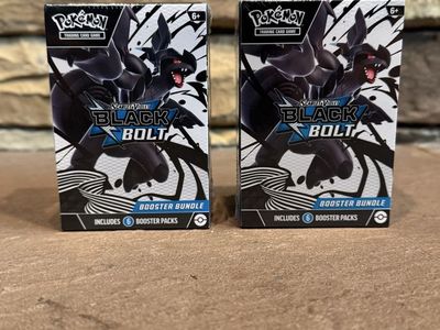 Pokémon Black Bolt Booster Bundle Pokemon cards