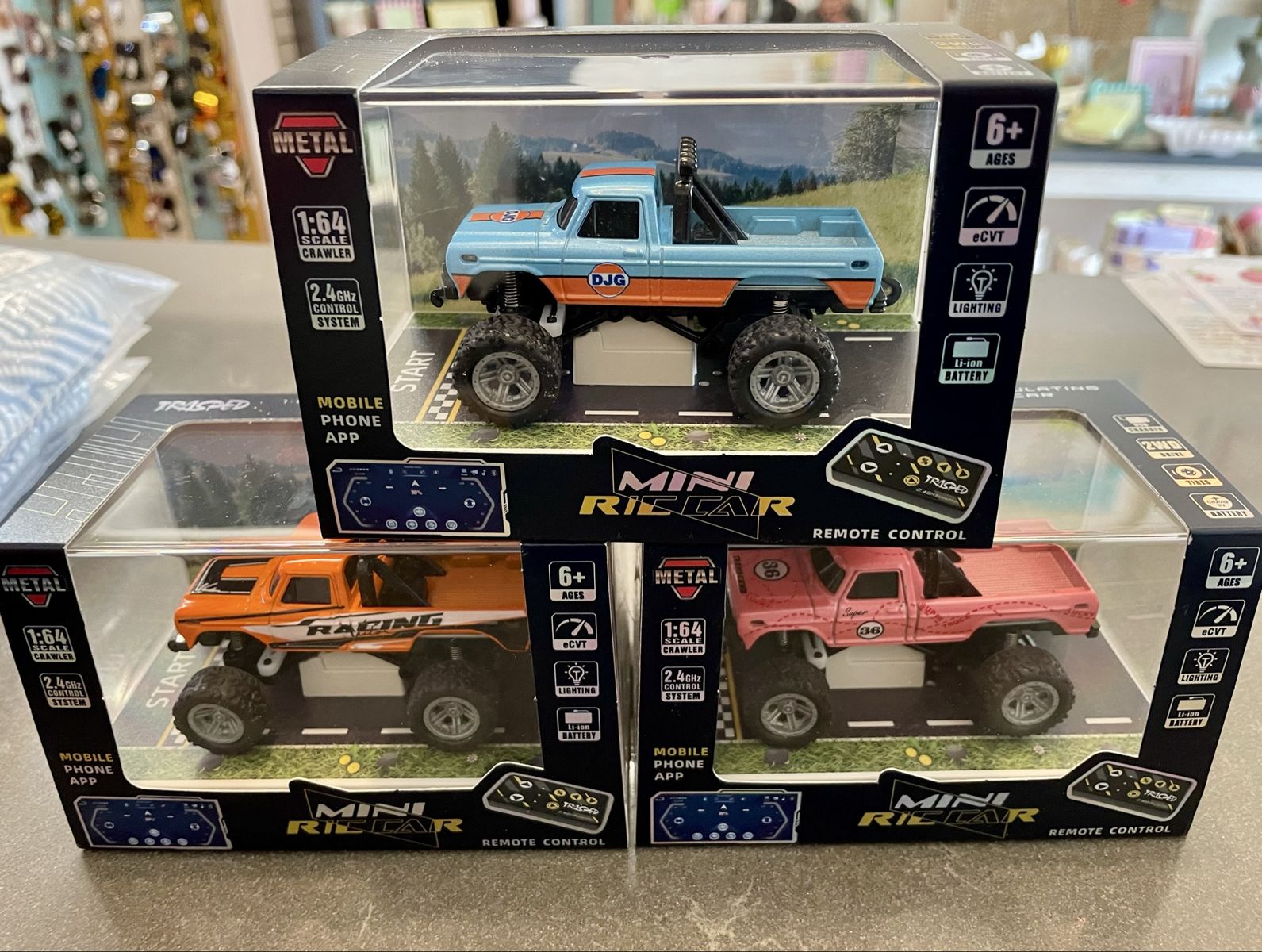 NEW 1:64 Scale RC Trucks Mini Remote Control