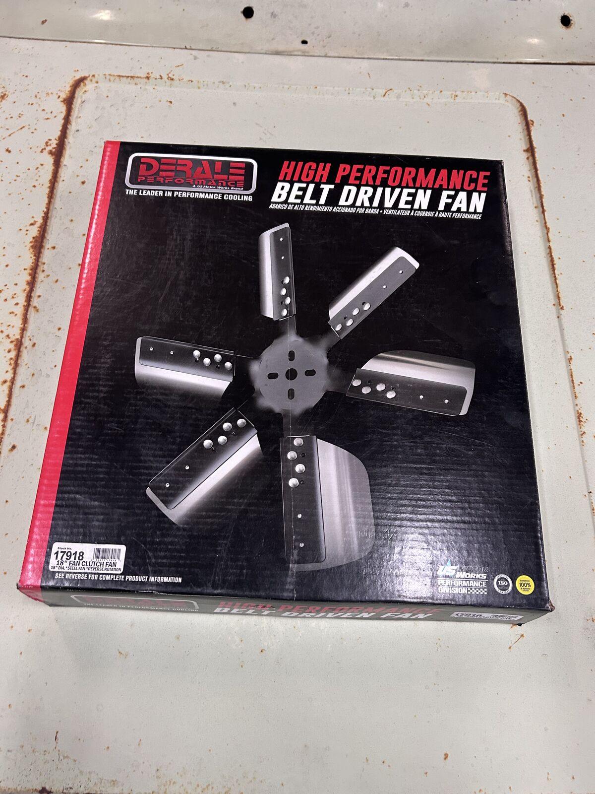 Reverse rotation mechanical fan