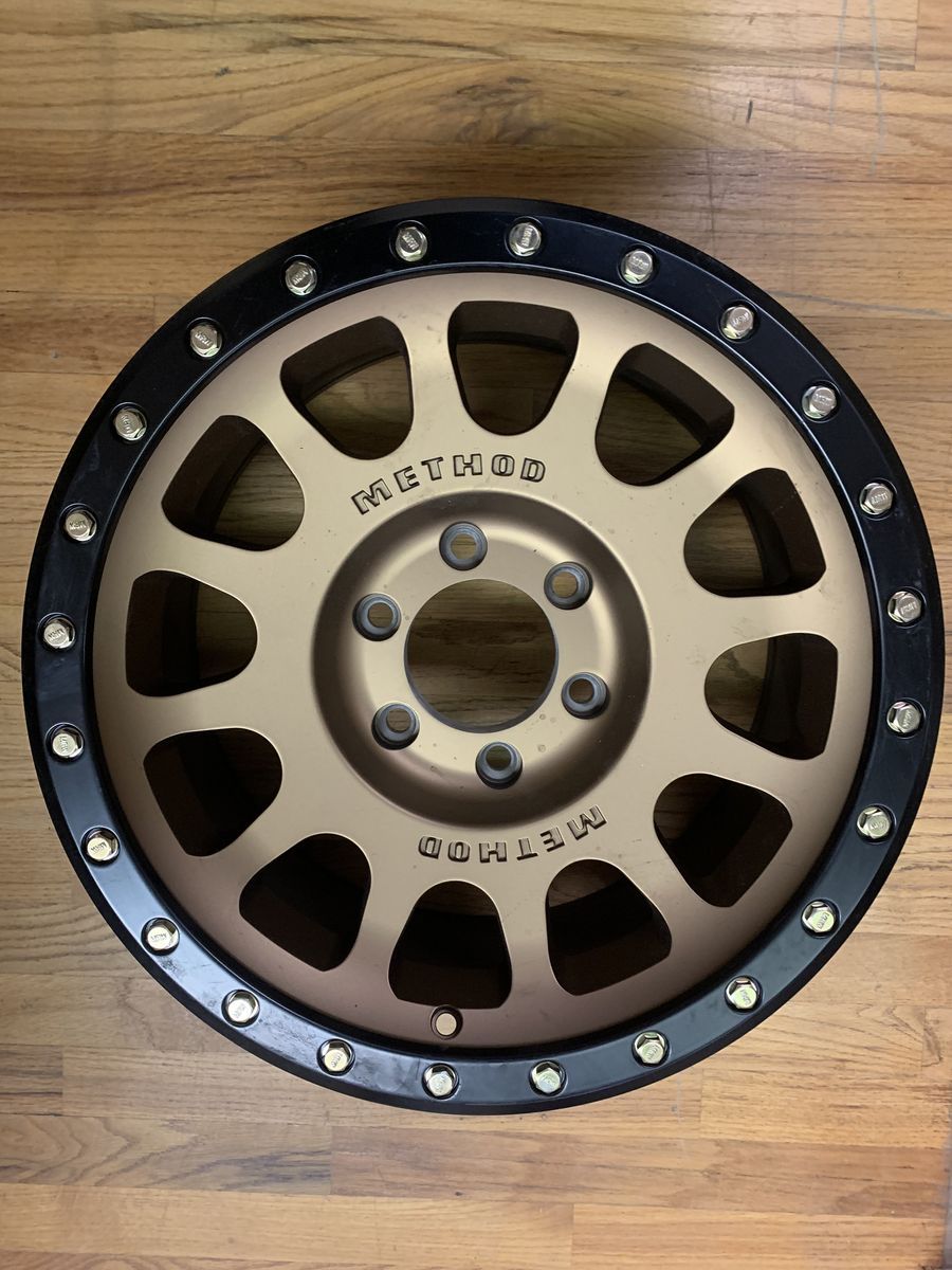 Method Race 305 NV Bronze/Black (1 single wheel) Wheel 17x8.5 Bolt Pattern 6x135 Ford F-150 F150 Method MR30578516900