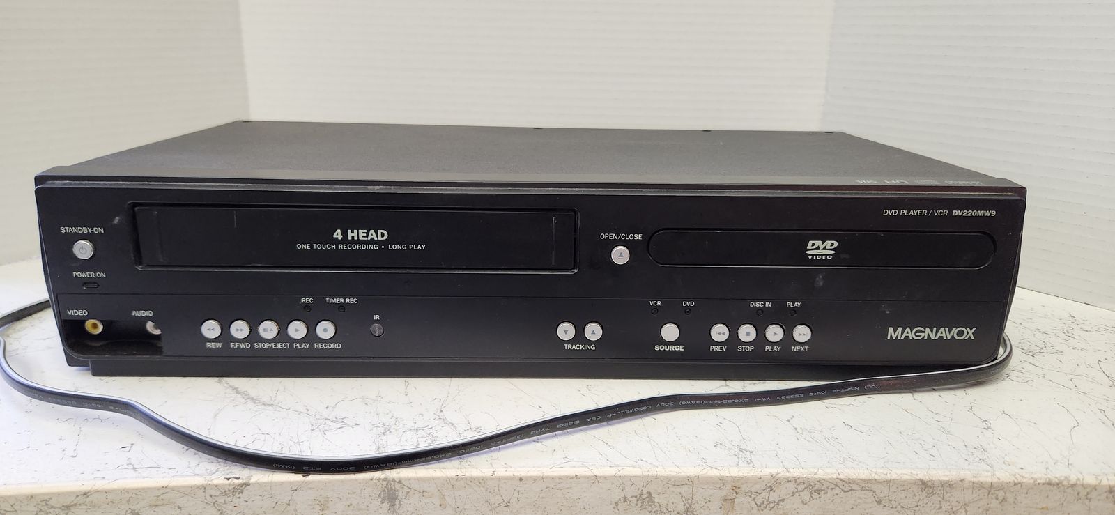 Dvd vhs combo player
