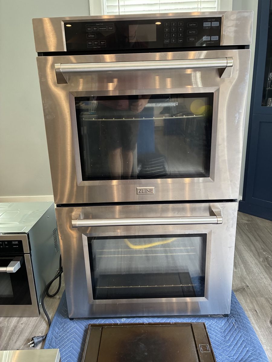 ZLINE AWD-30 30" Double Electric Wall Oven - Stainless Steel, 8.5kW, Built-in