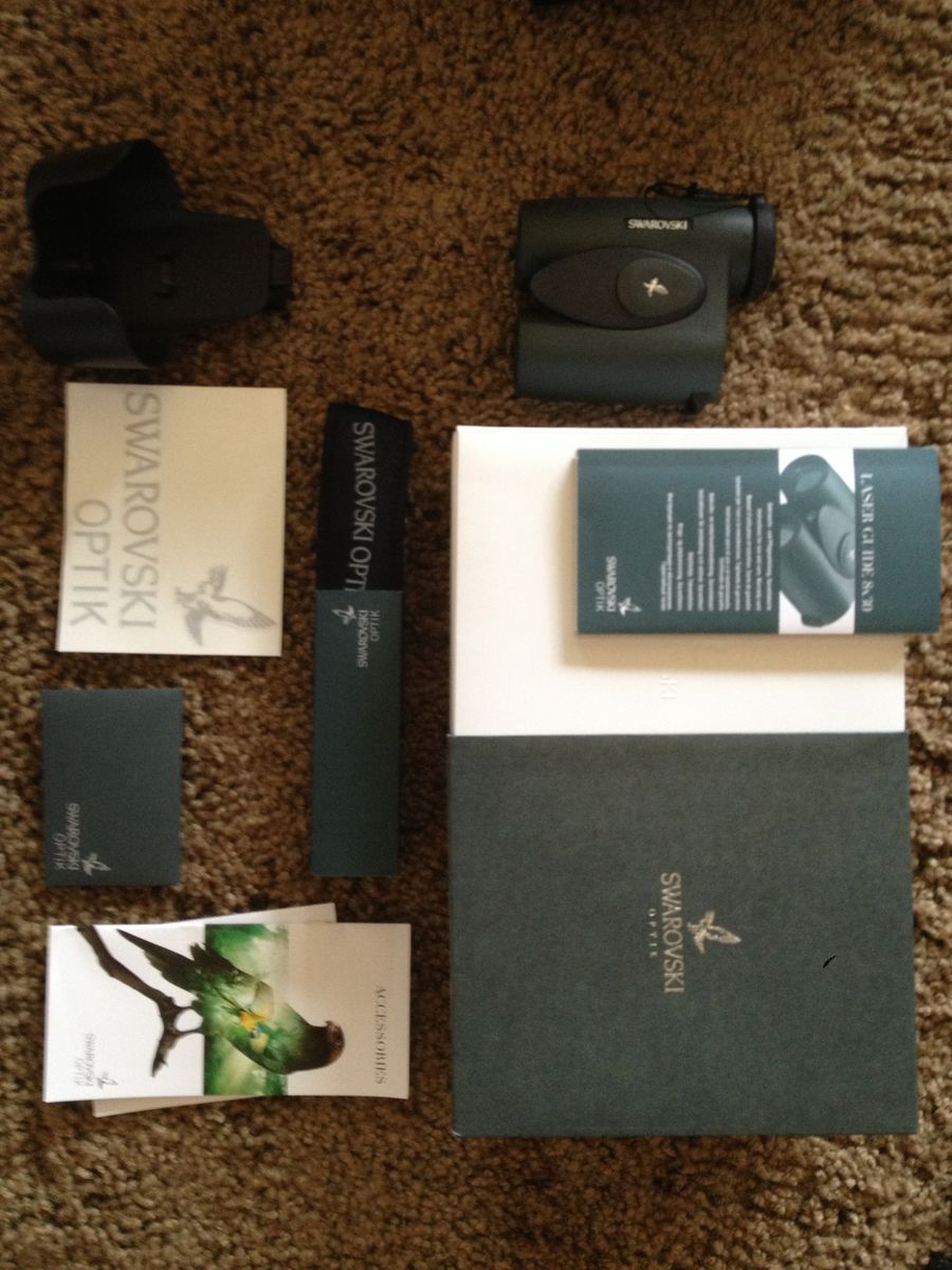New Swarovski 8x Range finder
