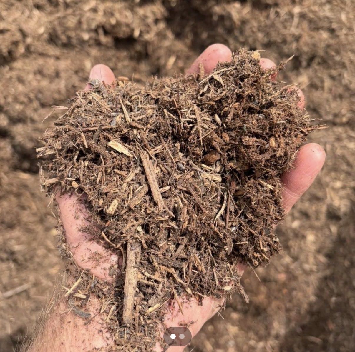Fine golden mulch 6 cubit yards delivered !