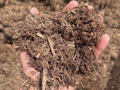 Fine golden mulch 6 cubit yards delivered !