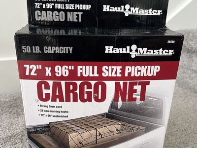 HaulMaster 72" x 96" Full Size Pickup Truck Cargo Net - New in Box