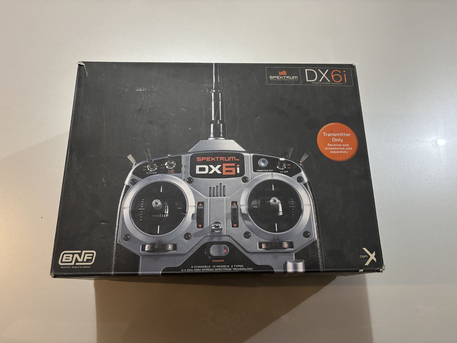 Spektrum DX6i 6-Channel DSMX DSM Spread Spectrum Radio Transmitter Only in Box